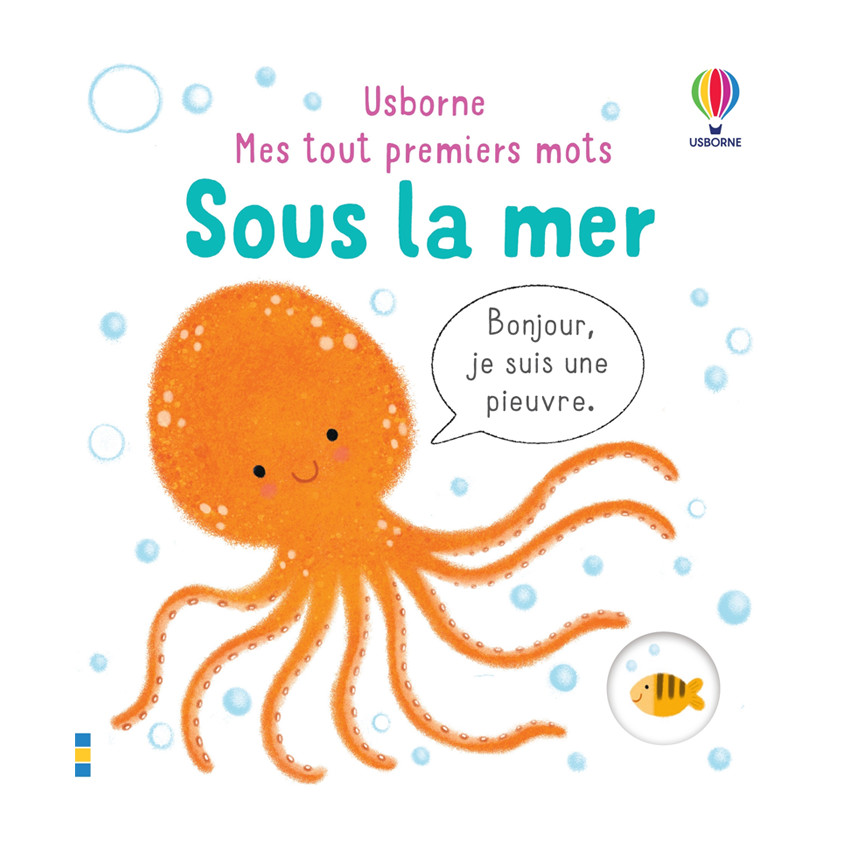 Livre Sous la mer Mes tout premiers mots 