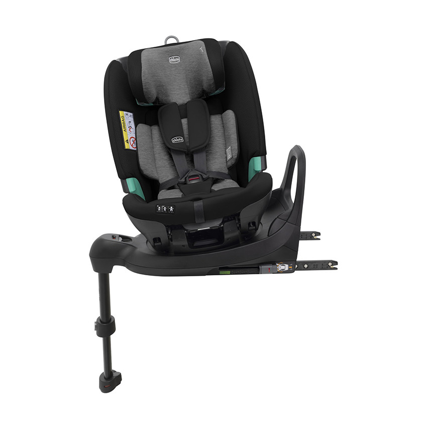 Siège-auto i-Size Fullseat 360 avec base et réducteur black satin - Noir (Chicco) - Image 2