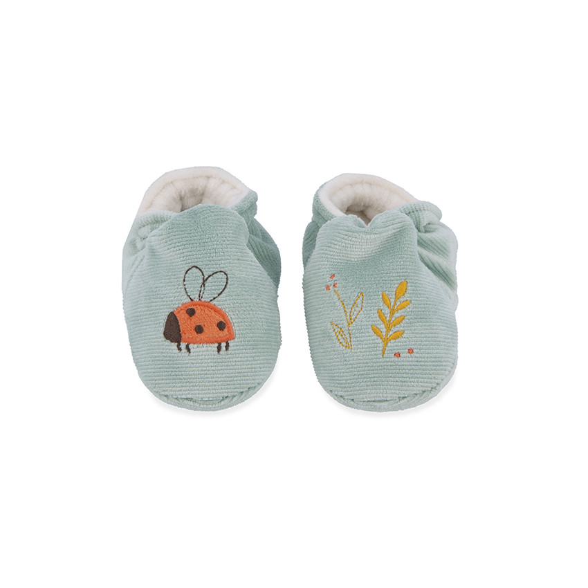 Coffret chaussons et bracelet sonores Souris verte  