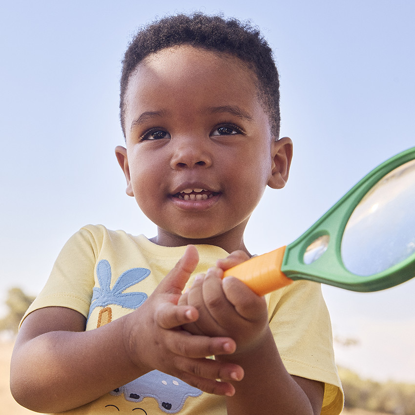 T-shirt manches courtes fantaisie dinosaure pour bébé garçon 