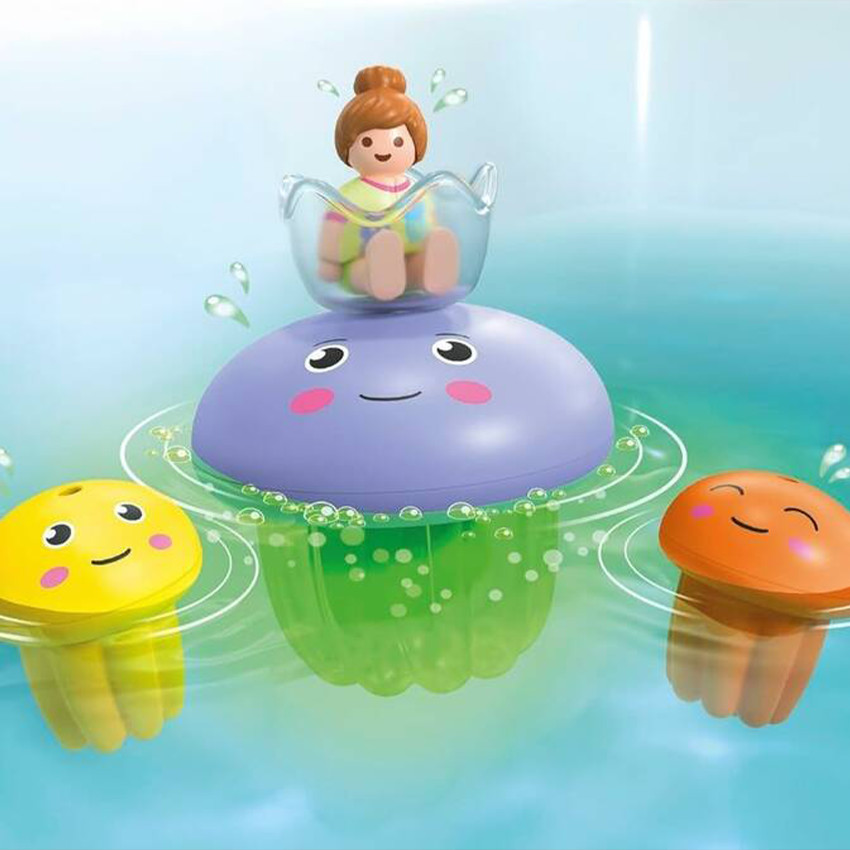 Set 9 pièces aquatique Tinti Famille de méduses 