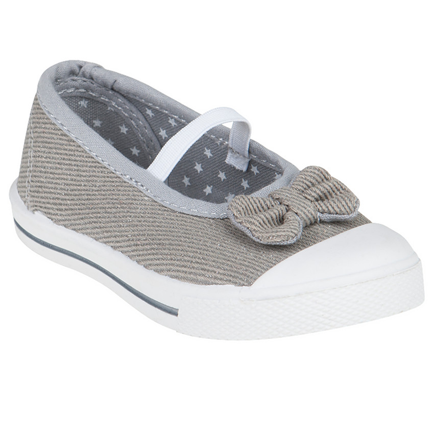 Babies en toile à bride élastiquée et noeud du 24 au 27 