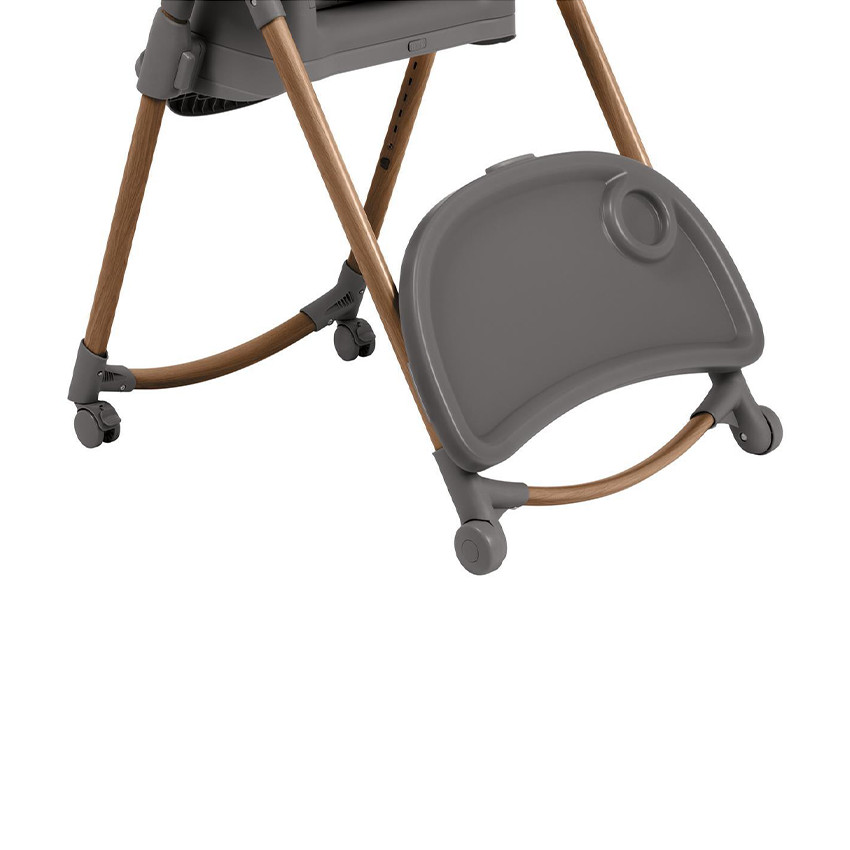 Chaise haute réglable et évolutive Minla Plus elegance graphite 