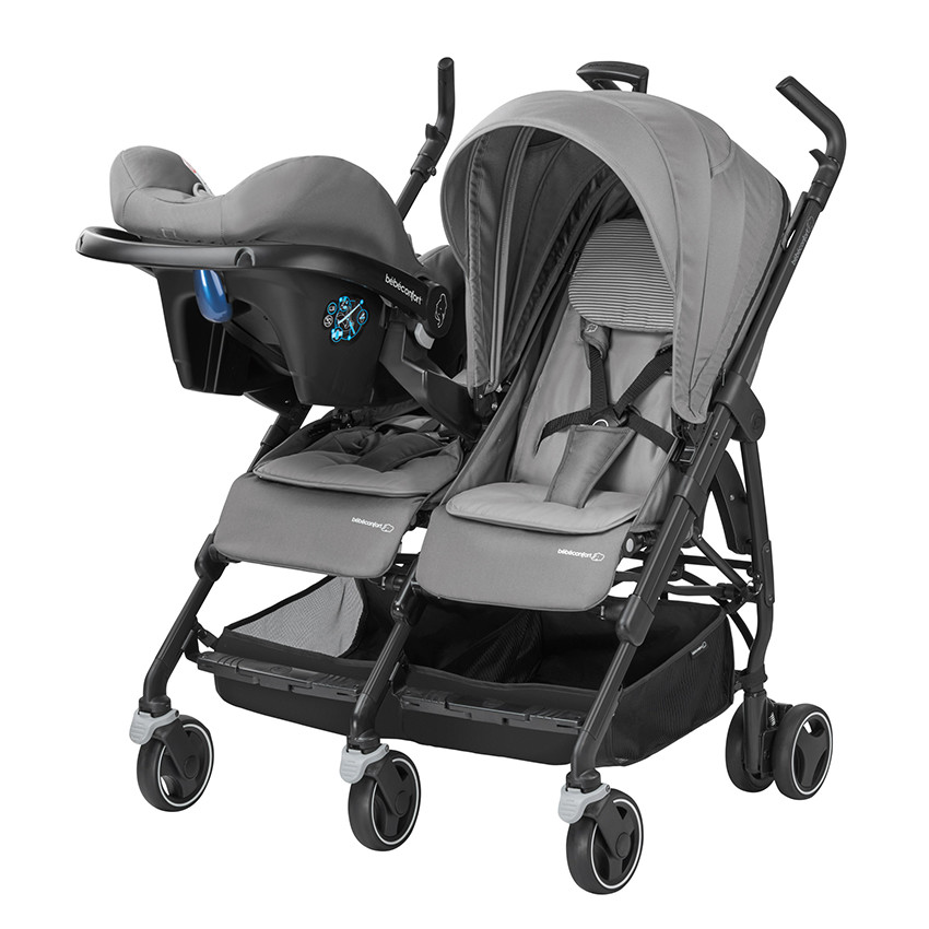 Poussette jumeaux Dana for 2 - Triangle Black 