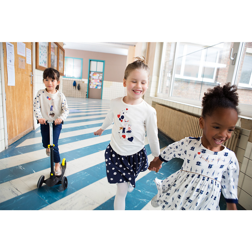 Jupe imprimée fantaisie  