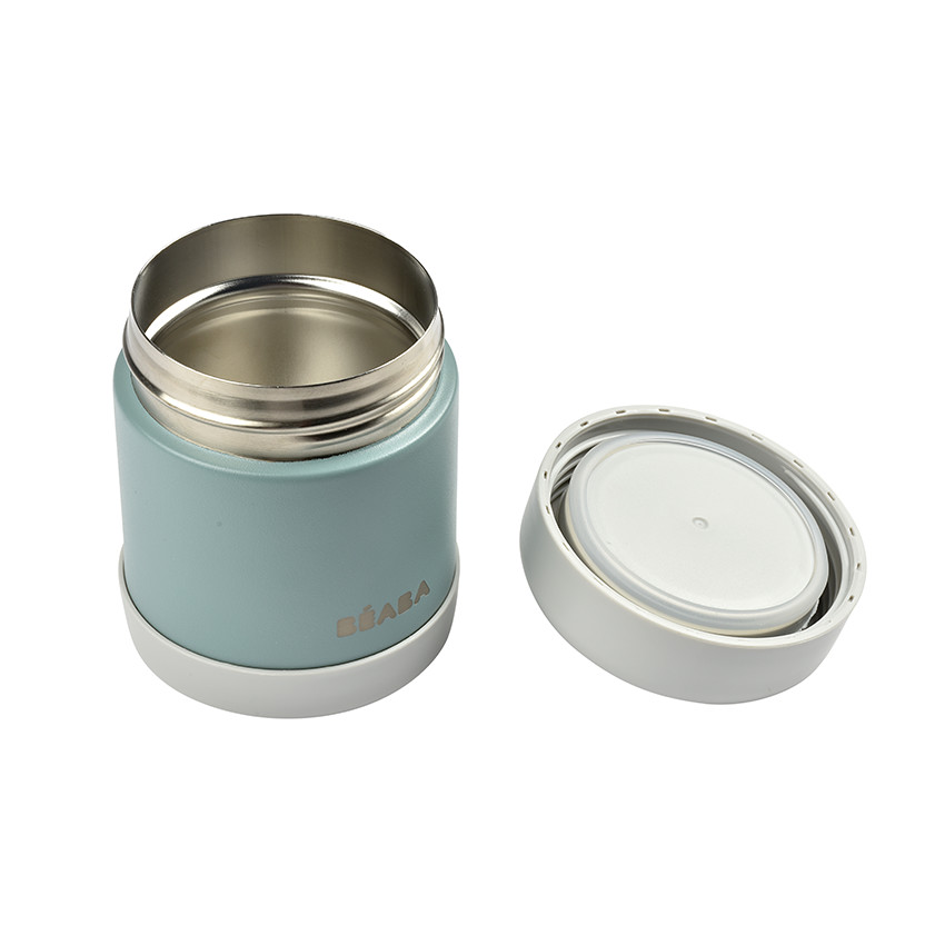 Bouteille isotherme thermo-portion en inox 300 ml - Light Mist/Eucalyptus Green 