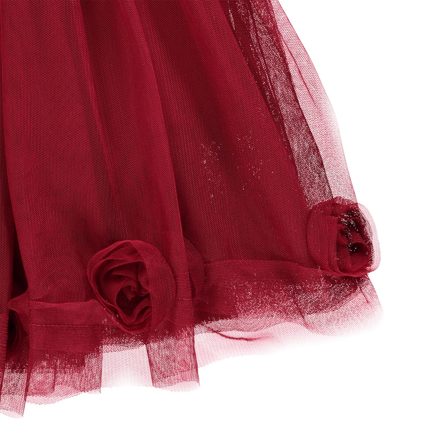 Robe de fête en dentelle et tulle  