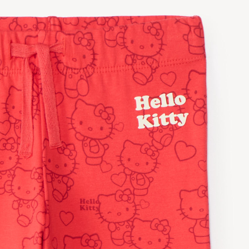 Legging fille imprimé Hello Kitty 