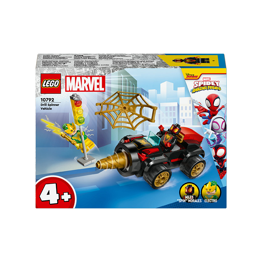 Véhicule de forage de Miles "Spin" Morales LEGO Marvel 