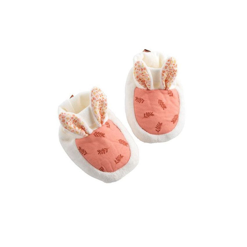 chaussons 0-6 mois esmée pour bébé fille - rose