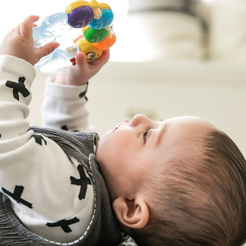 TEETHER BABY EINSTEIN TEETHER-PILLAR RATTLE TOY 