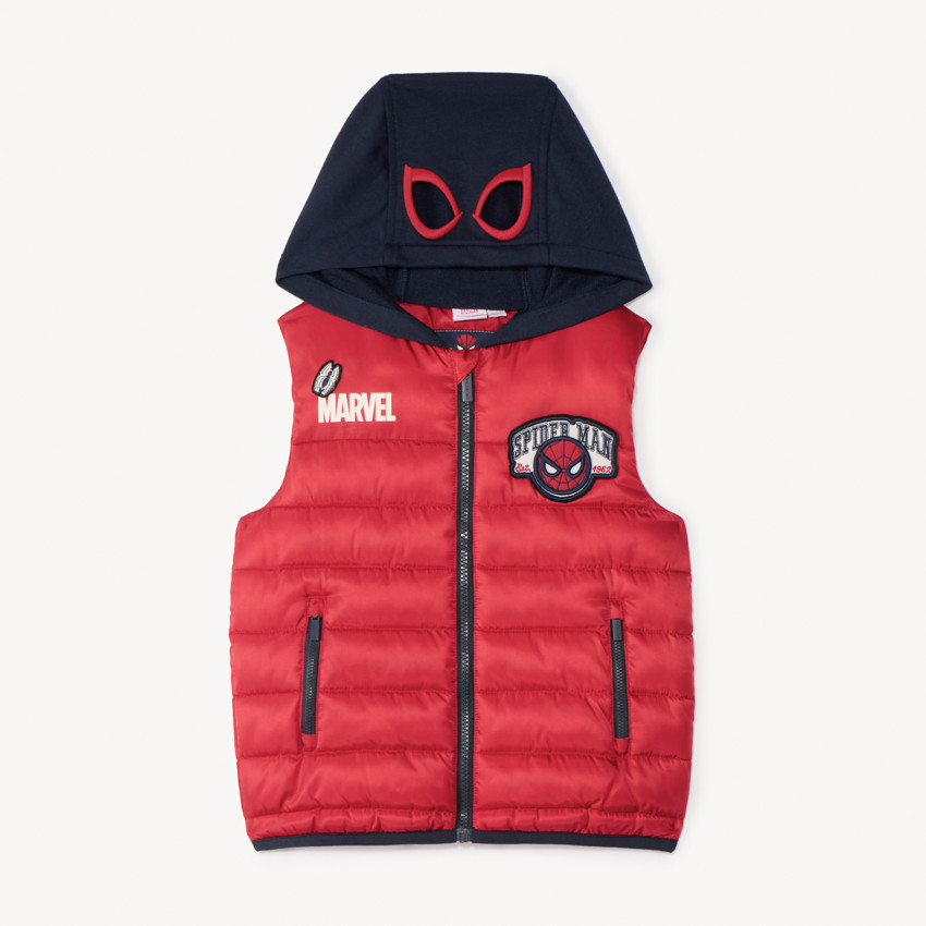 Doudoune sans manches Spider-Man Marvel pour garçon