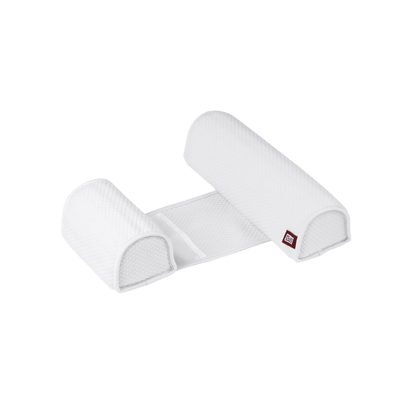 Cale-bébé Bébécal en fleur de coton - Blanc 