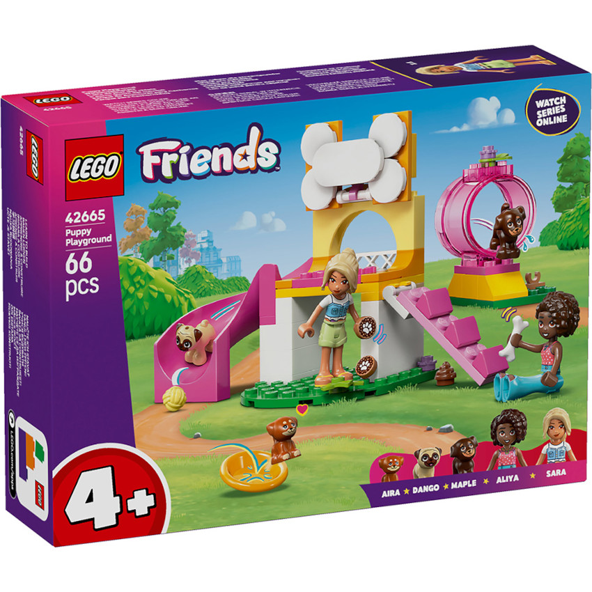 L’aire de jeux des chiots Lego Friends