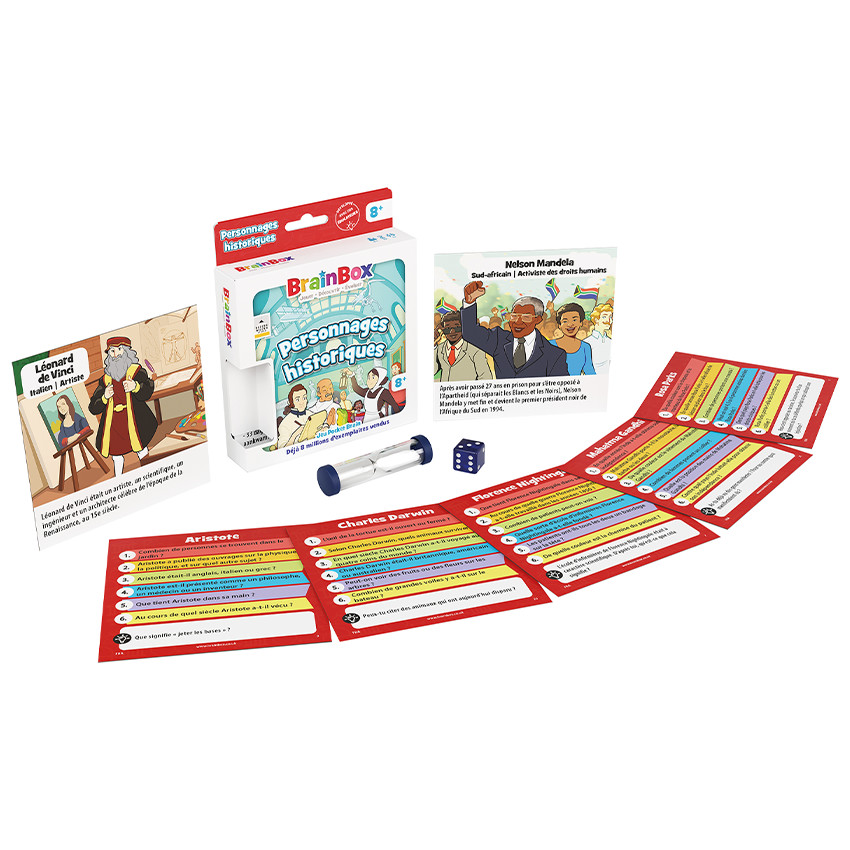 Brainbox Pocket personnages historiques  