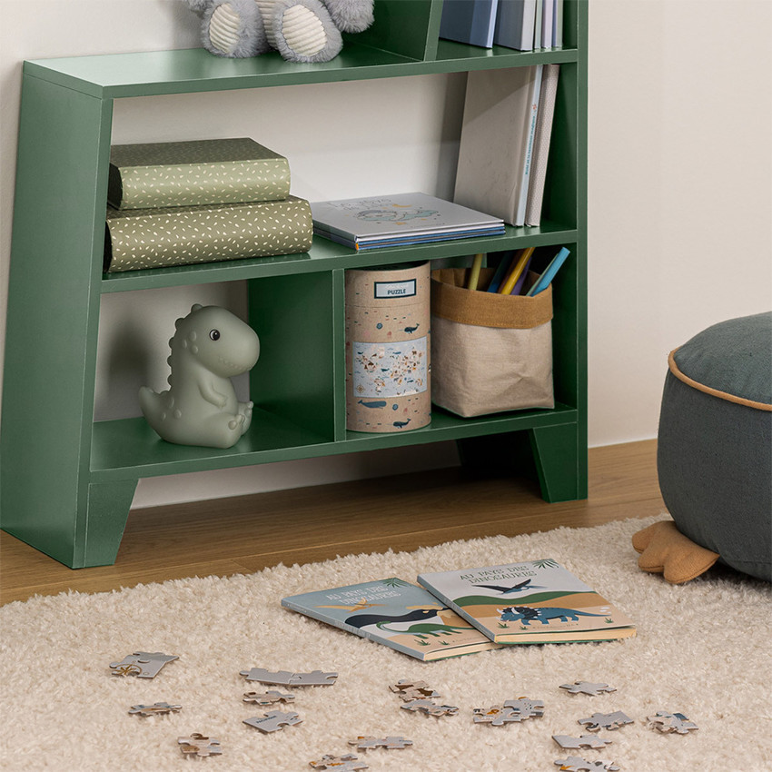 Veilleuse dinosaure 14 cm vert 