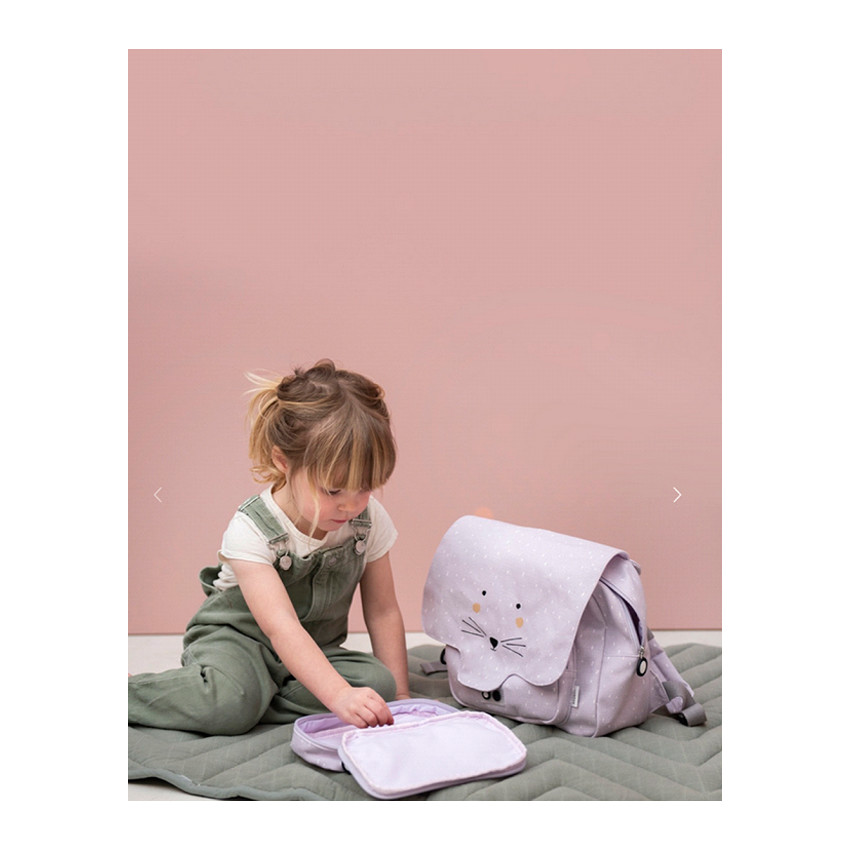Cartable en coton - Mrs. Mouse 