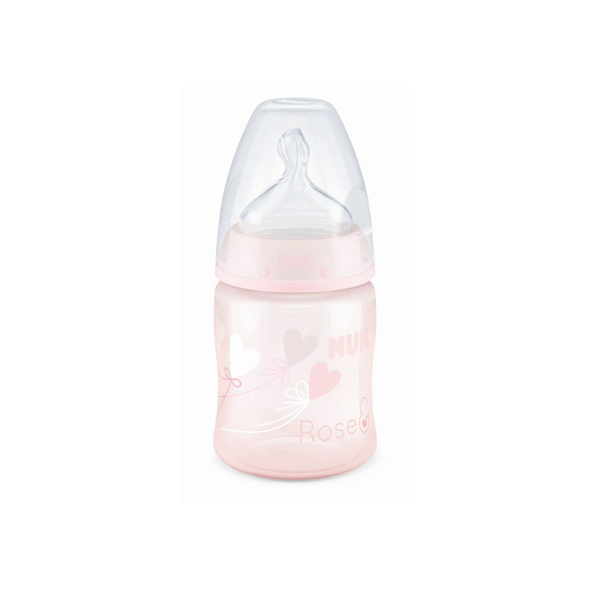 Biberon Fisrt Choice+ 150 ml 0-6 mois - Rose 
