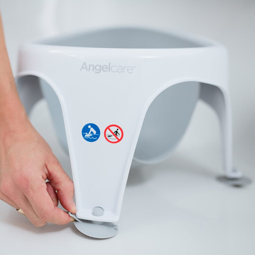 Anneau de bain en plastique doux – Gris 