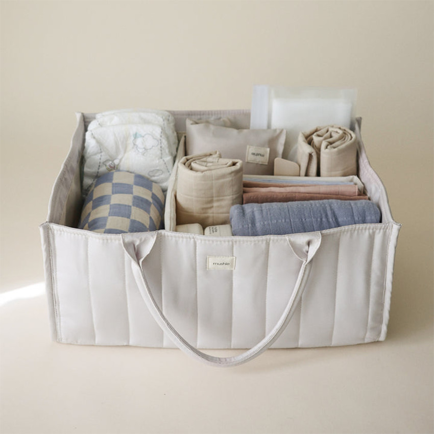 Panier de rangement pour couches Ivory 