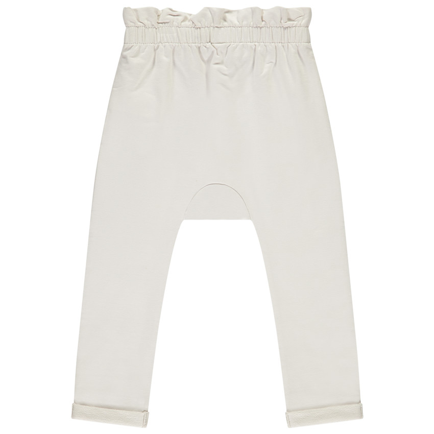 Pantalon de jogging uni avec nœud fantaisie pour bébé fille  