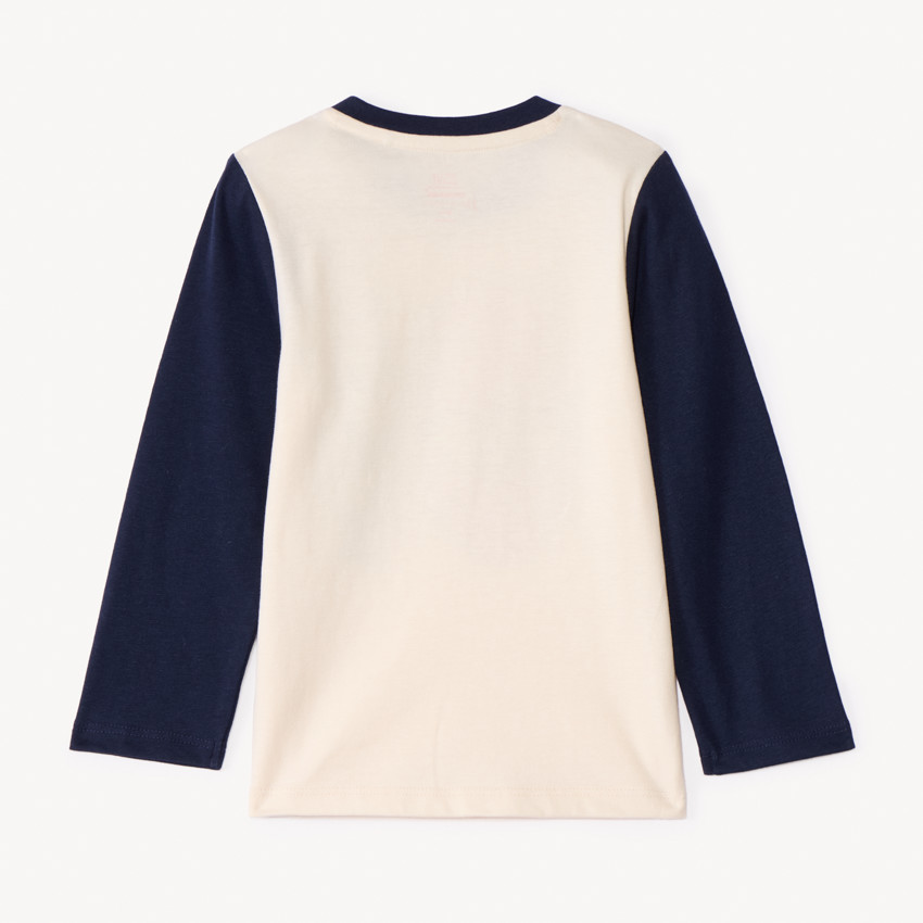 T-shirt manches longues bicolore Spider-Man Marvel pour bébé garçon 