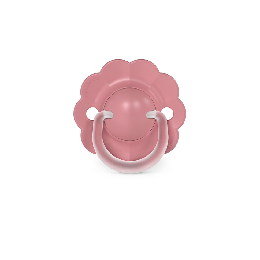 Sucette physiologique en silicone SX PRO Wonder 6-18M rose intense