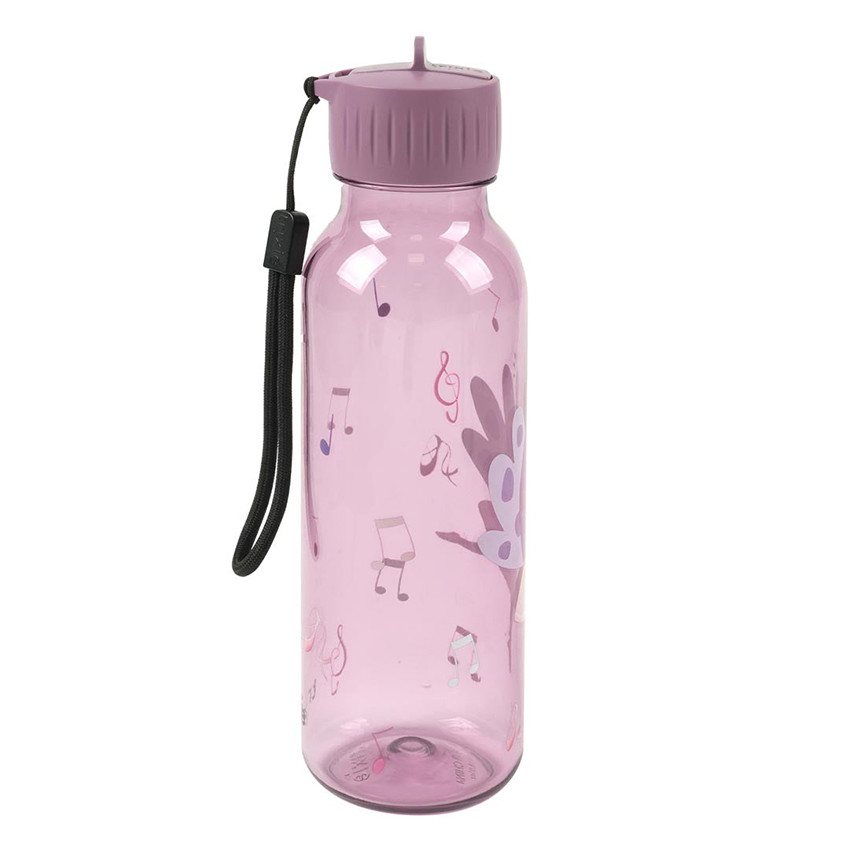 Gourde Tritan 500ml Ballerina Mrs Peacock 3ans+ 