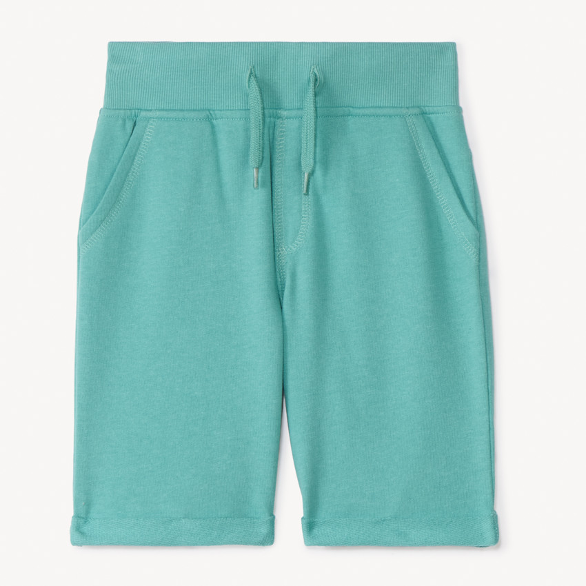 Bermuda en maille uni pour garçon 