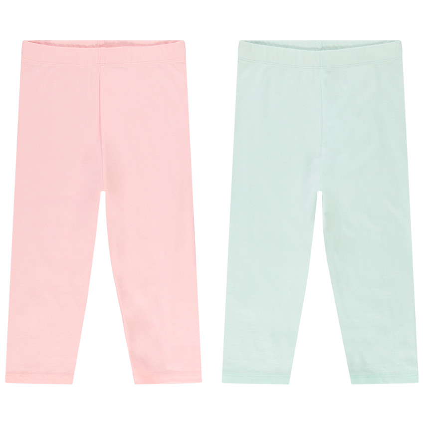 Lot de 2 pyjamas 2 pièces en jersey pour bébé fille 