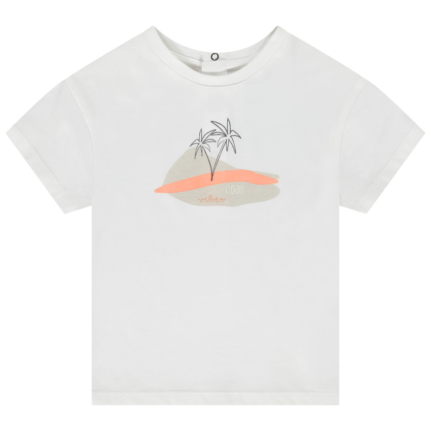 T-shirt manches courtes en jersey print fantaisie pour bébé garçon 