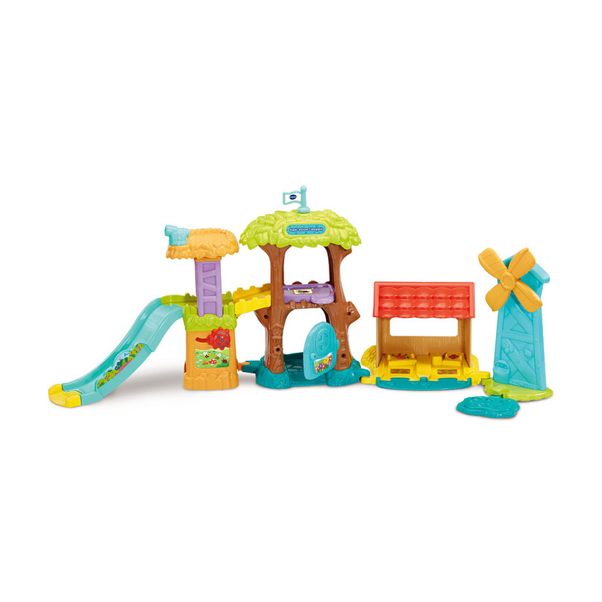 Super maison Toboggan Tut Tut Animo Bisous FR