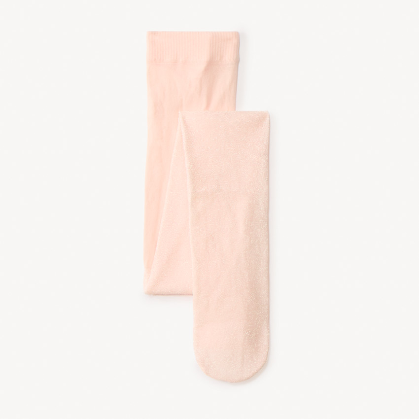 Collants fins en lurex effet iridescent pour fille 