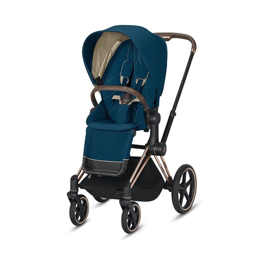 Haillage de poussette Priam - Mountain Blue 