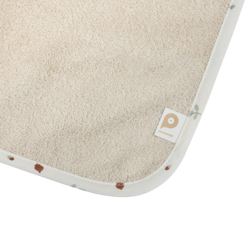 Set de bain avec cape et gant de toilette Roi des Forêts beige - Beige (Prémaman) - Image 2
