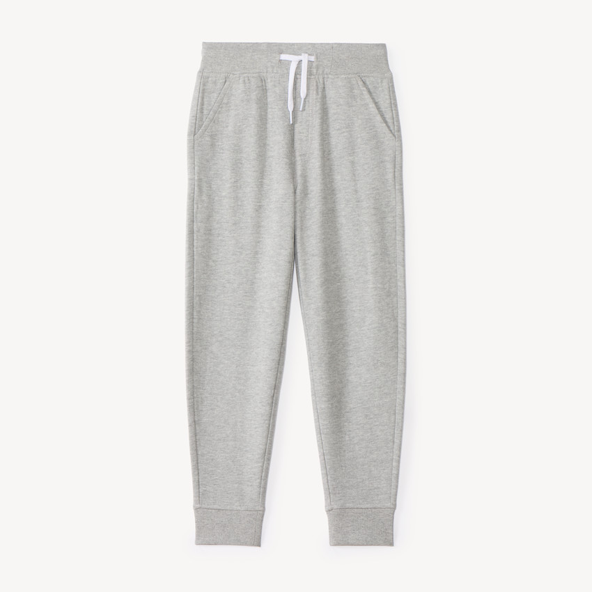 Pantalon de jogging uni en molleton pour garçon 