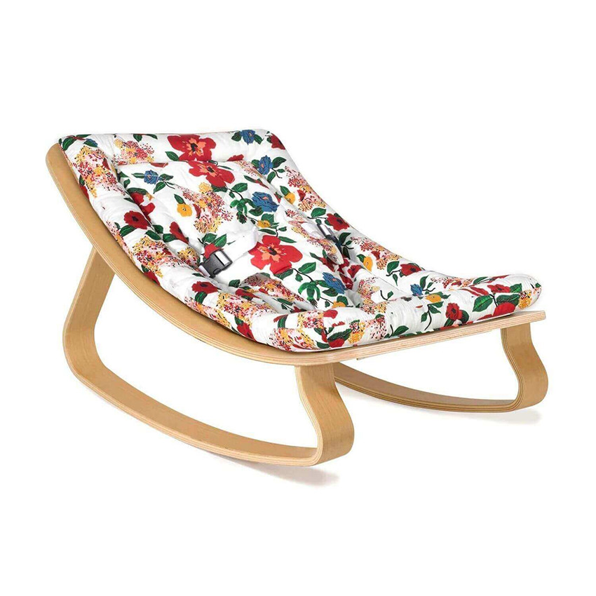 Charlie Crane - Transat Levo en bois de Hêtre – Assise Hibiscus