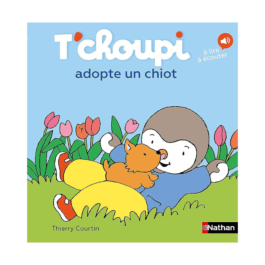 Livre T'choupi adopte un chiot 