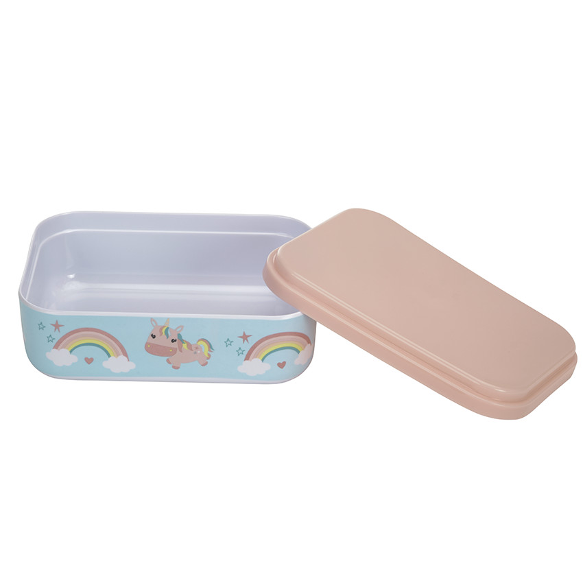 Lunchbox en mélaminé - Licorne 