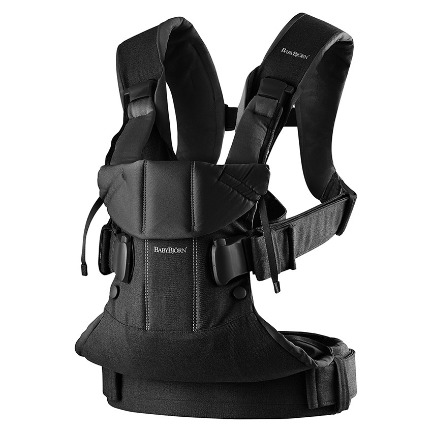 Porte-bébé One Coton – Noir 