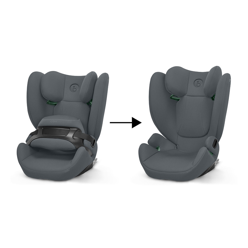 Siège-auto i-Size avec bouclier Pallas B cobblestone grey 