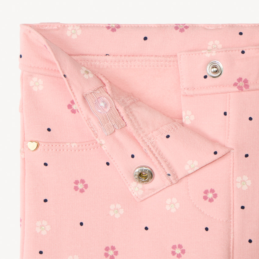 Pantalon en molleton imprimé pour bébé fille 