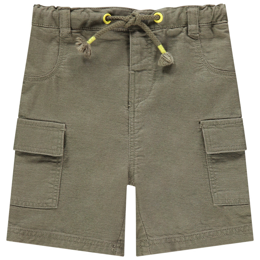Bermuda en toile à poches