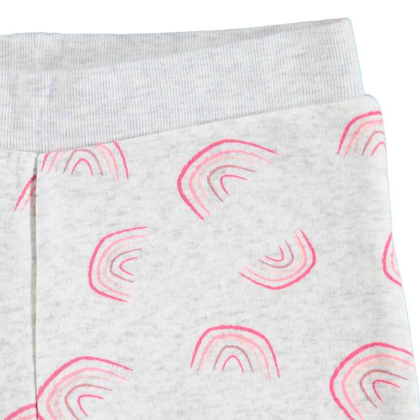 Pantalon de jogging en molleton imprimé all-over 