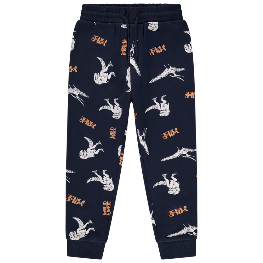 Jogging molleton imprimé dinosaures pour garçon 