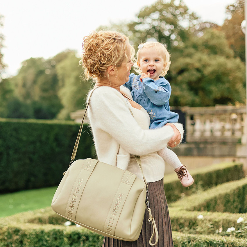 Sac à langer Mommy Club Signature Simili cuir Vert 