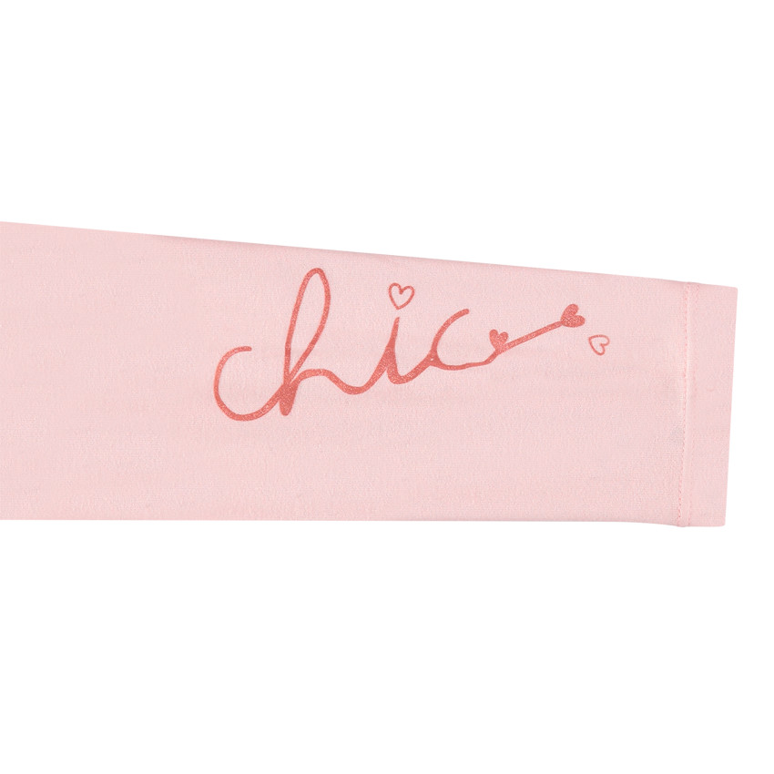 Sous-pull uni à col roulé avec inscription printée sur la manche gauche 