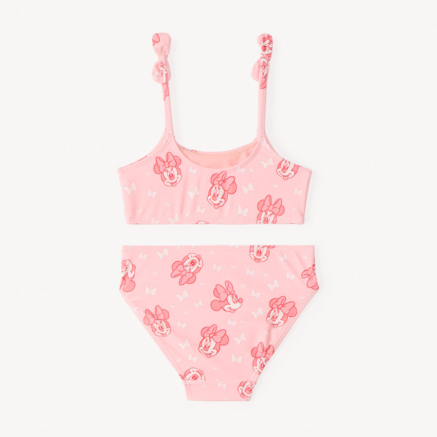 Maillot de bain 2 pièces Minnie (Disney) à nœuds fantaisie pour fille  