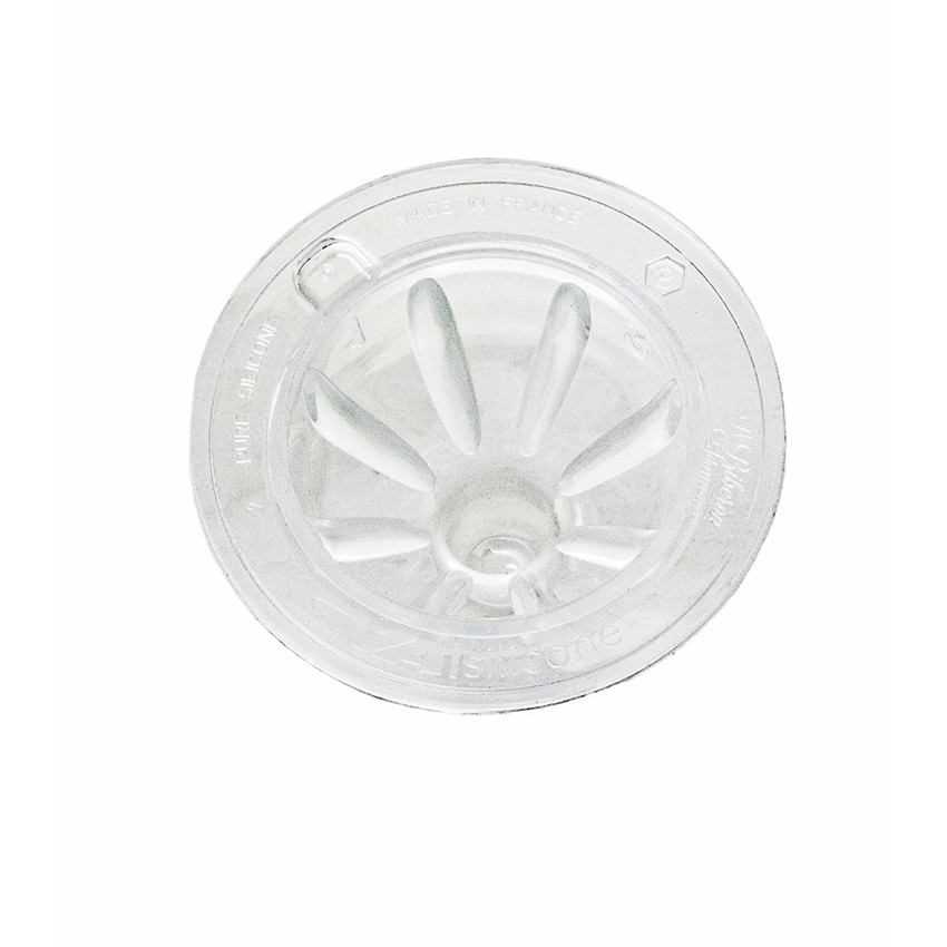 Set de 2 tétines taille S 100% silicone - 0/6 mois 