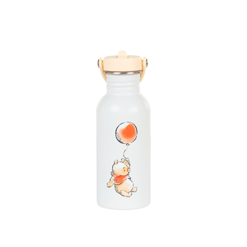 Gourde en inox avec paille Winnie L'Ourson Disney - 500ml 